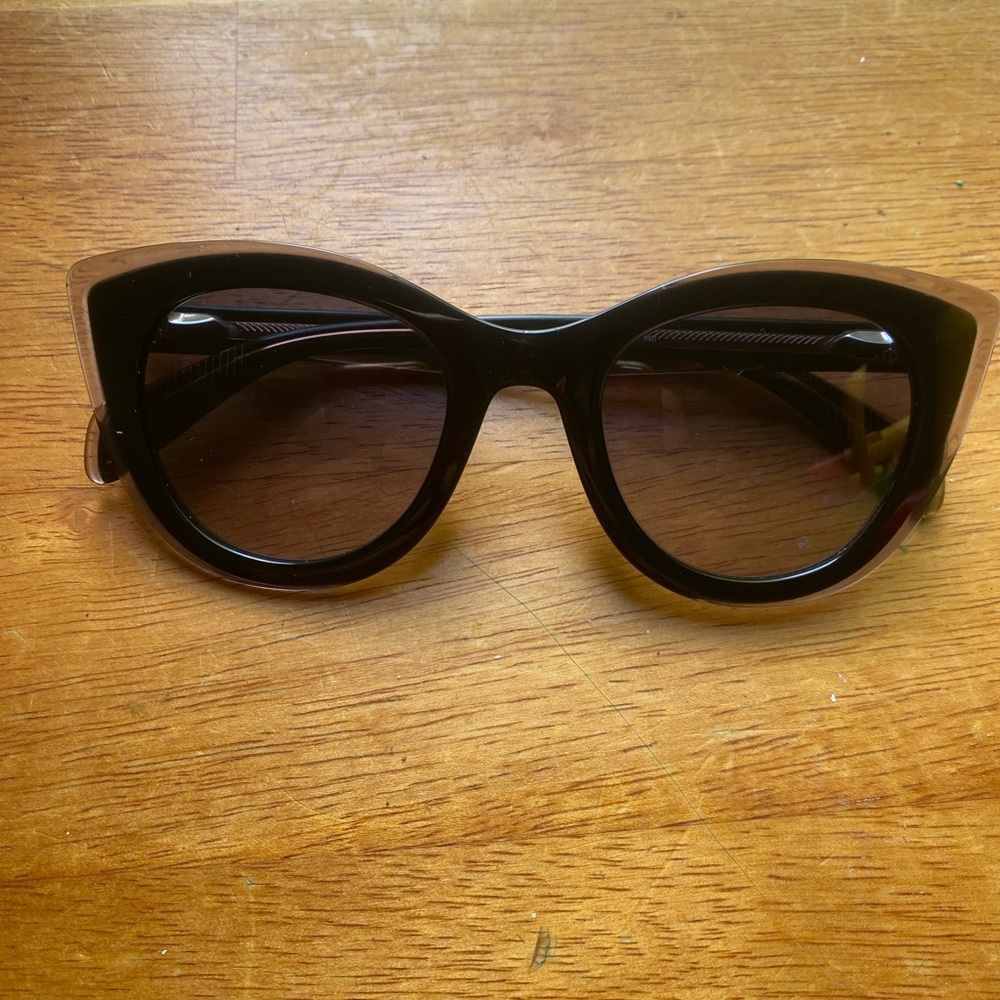 Rag & Bone Black Cat-Eye Sunglasses